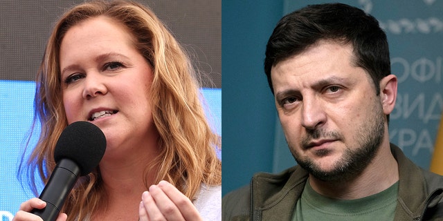 Oscars co-host Amy Schumer said she pushed for Volodymyr Zelenskyy to appear during the telecast amid the Russia-Ukraine war.