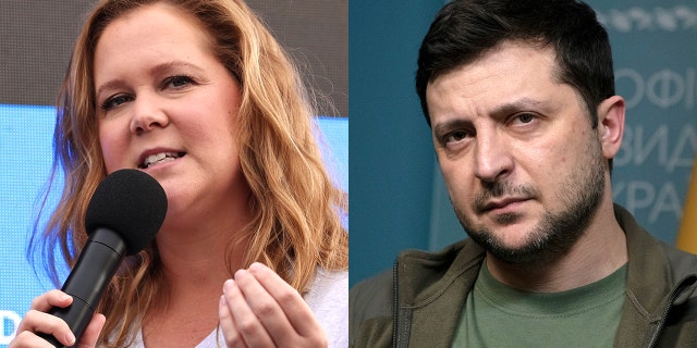 Oscars co-host Amy Schumer said she pushed for Volodymyr Zelenskyy to appear during the telecast amid the Russia-Ukraine war.