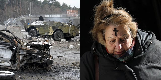 Ash Wednesday last week marked the beginning of Lent this year - and at a time when Ukraine is experiencing such tragedy and violence due to the Russian invasion, we need to turn to God like never before, says one Catholic priest.