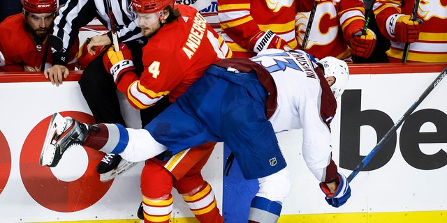 Avalanche beat Flames in clash of West leaders