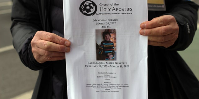 Hundreds attended a funeral March 26, 2022, for beloved Broadway singing coach Barbara Gustern.