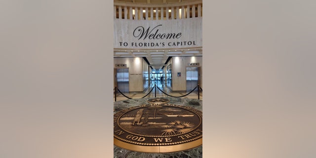 The inside Florida's capitol building is pictured here. Barnes took all of the images that appear in this article.