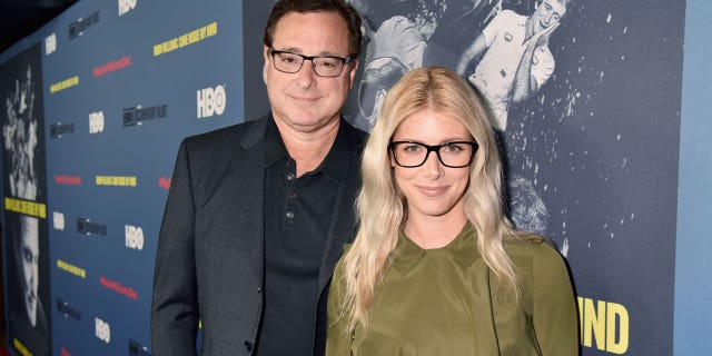 Bob Saget and Kelly Rizzo on the red carpet