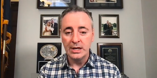 Rep. Brian Fitzpatrick, R-Pa., talks about his planned trip to the Ukraine border.