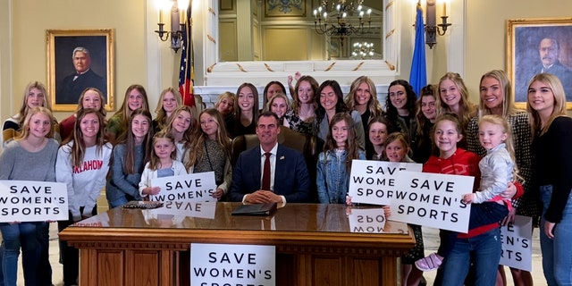 Oklahoma Gov. Stitt signs 'Save Women's Sports Act' into law