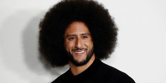 Colin Kaepernick attends a premiere for the miniseries "Colin in black and white" at the Academy Museum of Motion Pictures in Los Angeles, Oct. 28, 2021.