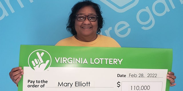 Mary Elliot, from Buckingham County, Virginia, won $110,000 last month. 
