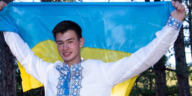 Ivan Kozlov, 16, is from Brovary, Ukraine, but has been in Pueblo West, Colorado, since August for a year-long student exchange program at Pueblo West High School. He shared his thoughts with Fox News Digital.