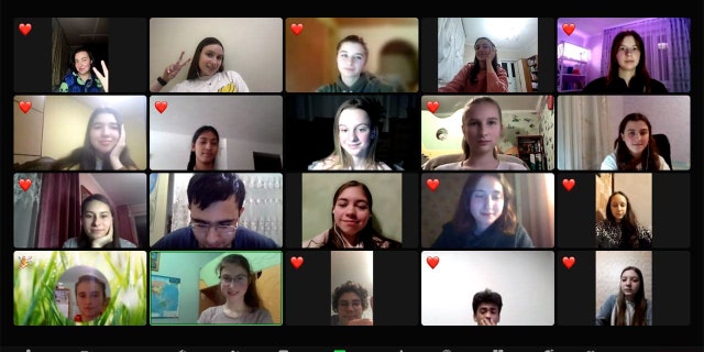 A nonprofit group has worked to connect Ukrainian students with English speakers across the U.S.