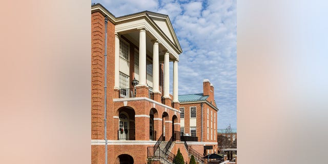 This file photo shows Wake Forest University campus in Winston-Salem, North Carolina. 