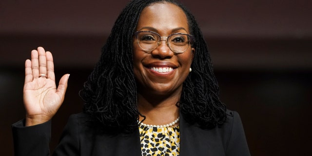 Judge Ketanji Brown Jackson. (Photo by Kevin Lamarque-Pool/Getty Images)