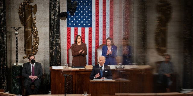 President Joe Biden delivered his State of the union address to Congress in the Capitol on March 1, 2022.