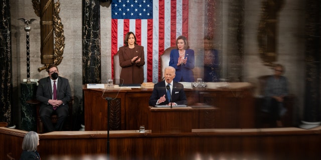 President Joe Biden delivered his State of the union address to Congress in the Capitol on March 1, 2022.