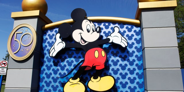 Entrance to Disney World in Orlando, Florida