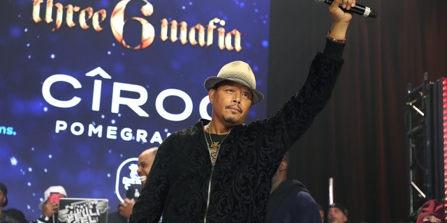 Terrence Howard performs at Hollywood Palladium on Dec. 2, 2021, in Los Angeles.