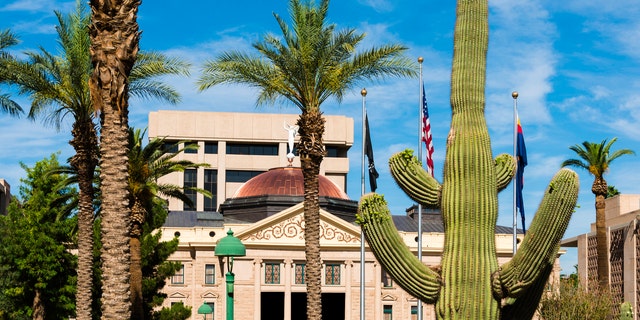 The Arizona state capitol in Phoenix.