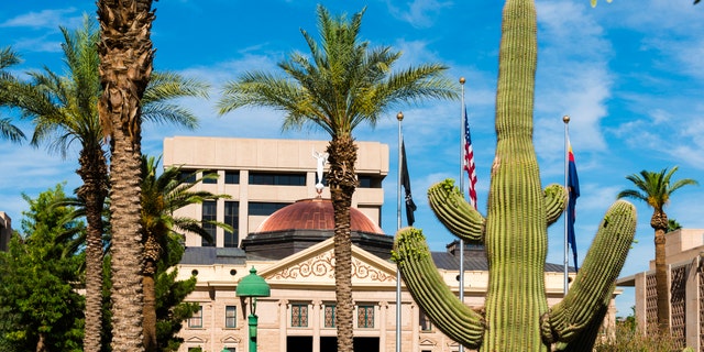 The Arizona state capitol in Phoenix.