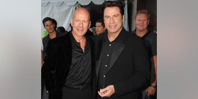 Willis and John Travolta reunited on screen nearly 30 years after starring in "Pulp Fiction" together.