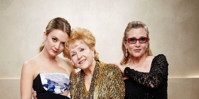 Lourd paid tribute to her late mother, Carrie Fisher, and her late grandmother, Debbie Reynolds, during her nuptials. Her mother and grandmother died a day apart in December 2016.