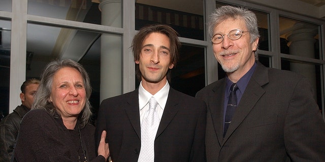 Adrien Brody z rodzicami na premierze w Nowym Jorku 