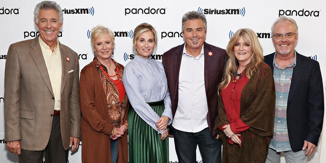 From left: Barry Williams, Eve Plumb, Maureen McCormack, Christopher Knight, Susan Olsen and Mike Lookinland.