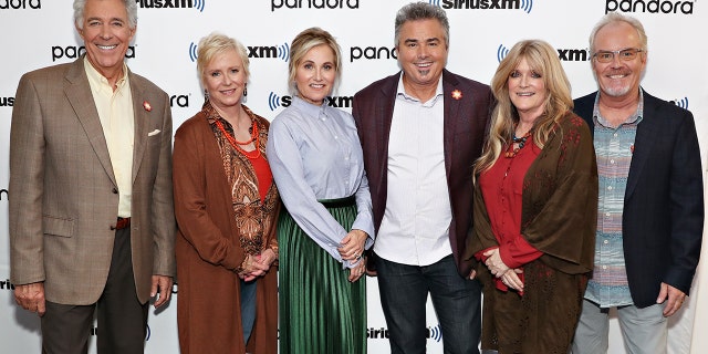 From left: Barry Williams, Eve Plumb, Maureen McCormack, Christopher Knight, Susan Olsen and Mike Lookinland.