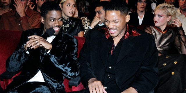 Chris Rock and Will Smith during happier times at the MTV Video Music Awards in New York City.