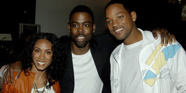 Jada Pinkett-Smith, Chris Rock and Will Smith during Nickelodeon's 18th Annual Kids Choice Awards in Los Angeles.