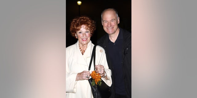 Marion Ross and her son Jim Meskimen.