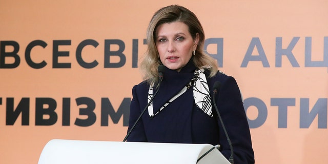 First lady Olena Zelenska is believed to be in Ukraine at an undisclosed location with her children.