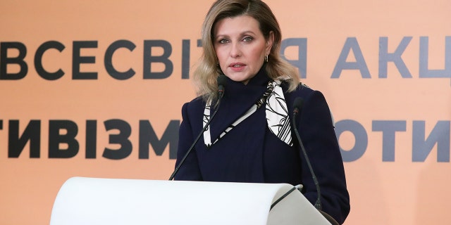 First lady Olena Zelenska is believed to be in Ukraine at an undisclosed location with her children.