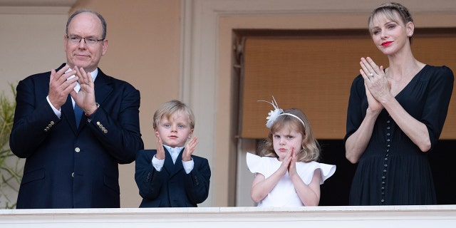Prince Albert and Princess Charlene of Monaco share twins Prince Jacques and Princess Gabriella.