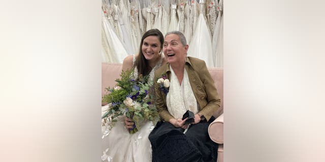 Christine Gilbert (left) and her mom, Colleen Gilbert, have been living together for two years.