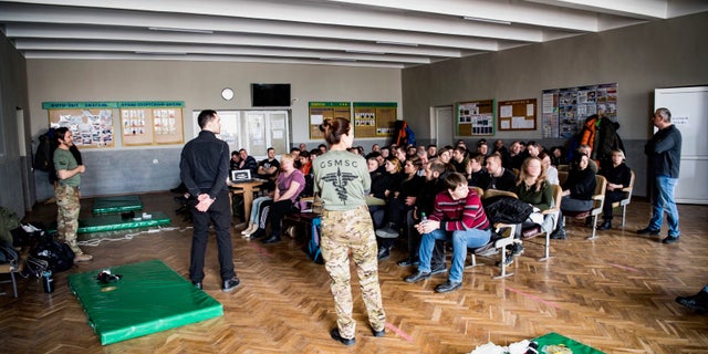 GSMSG is on the ground in Ukraine training military personnel, civilians and doctors to treat combat injuries amid Russia's war on the country. 