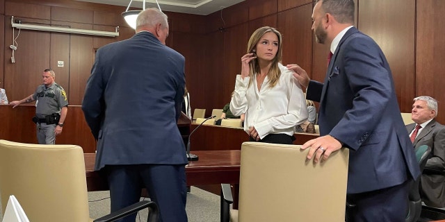 Ava Majury in a Collier County court on March 28, 2022. (Credit: Fox News/ Audrey Conklin)