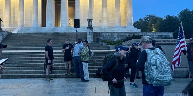 Sen. Joni Ernst seen at the Global War on Terrorism Memorial Foundation's first annual "Ruck the Reserve" event. (Fox News/Audrey Conklin)