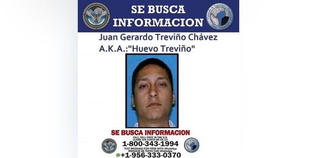 Juan Gerardo Trevino-Chavez, 39, is the leader of the Cartel del Noreste gang in Mexico, the Justice Department said. He was extradited to the United States this week to face drug and gun charges.