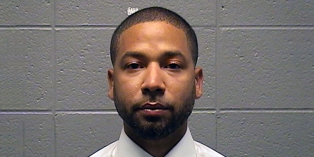 This booking photo provided by the Cook County Sheriff's Office shows Jussie Smollett.