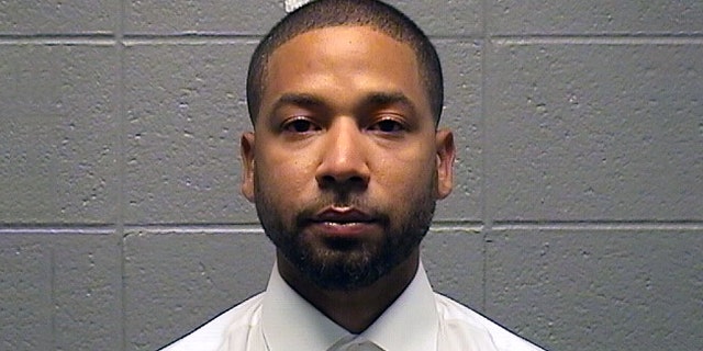 This booking photo provided by the Cook County Sheriff's Office shows Jussie Smollett.