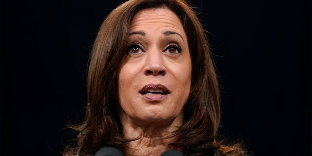 Vice President Kamala Harris speaks during an event to announce plans to address racial and ethnic bias in home valuations in the South Court Auditorium on the White House campus, Wednesday, March 23, 2022, in Washington. (AP Photo/Patrick Semansky)