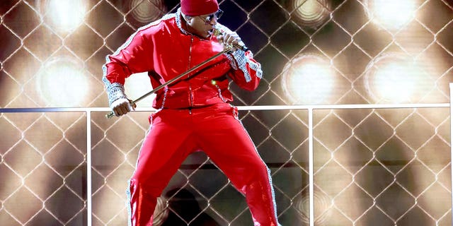 LL Cool J performs at the iHeartRadio Music Awards airing on FOX.