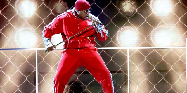 LL Cool J performs at the iHeartRadio Music Awards airing on FOX.