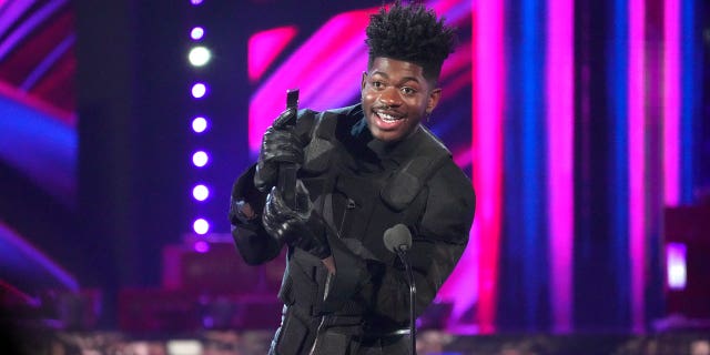 Lil Nas X took home the award for male artist of the year.
