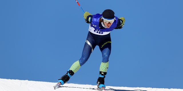 Ukrainian Paralympians rack up medals after escaping chaotic situation at home 3 Liudmyla Liashenko of Team Ukraine competes in the Women's Paralympic Para Biathlon Standing Sprint during Day 1 of the Beijing 2022 Paralympic Winter Games at Zhangjiakou National Biathlon Center on March 05, 2022 in Beijing, China.