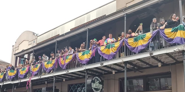 While Barnes was in New Orleans for Mardi Gras, he had a classic Hurricane and "probably one too many beers" while he watched the celebrations, he said.