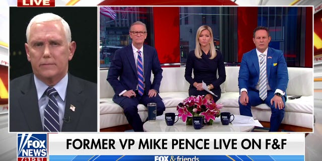 Former VP Mike Pence joins "Fox & Friends" from Seoul, South Korea to discuss the Russia-Ukraine war.