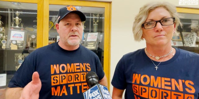 Parents of female NCAA Division I swimmer from the University of Auburn