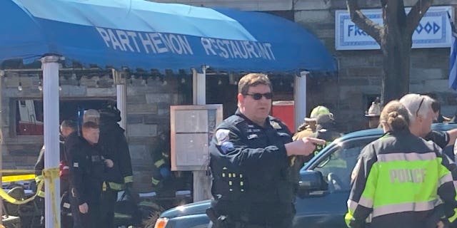 Police say at 10 people were injured after a vehicle slammed into the outdoor seating area of a Washington D.C. restaurant early Friday afternoon. The victims are all being transported a near-by hospital.