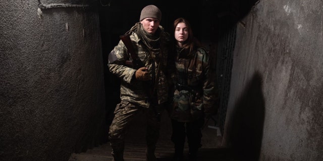 Yaryna Arieva and her husband, Sviatoslav Fursin. (Credit: Yayna Arieva)