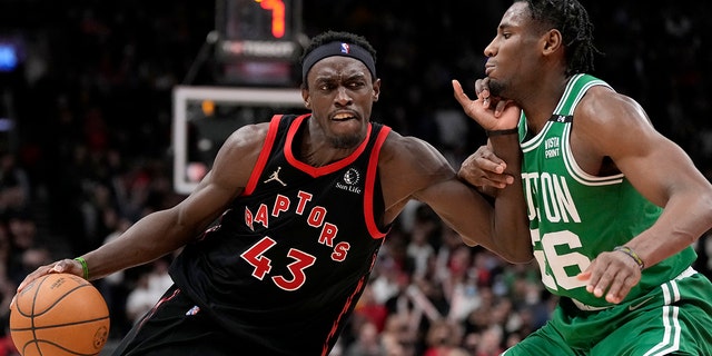 Pascal Siakam scores 40 points, Raptors beat Celtics in OT